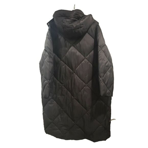Dex Plus Longline Quilted Hooded Puffer 2X - Picture 7 of 8